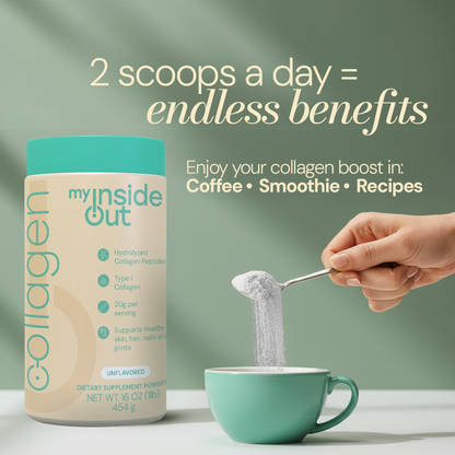 My Inside Out – 2-Pack Collagen Peptides 8oz (2 lb total for 2)