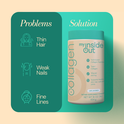 My Inside Out – 2-Pack Collagen Peptides 8oz (2 lb total for 2)